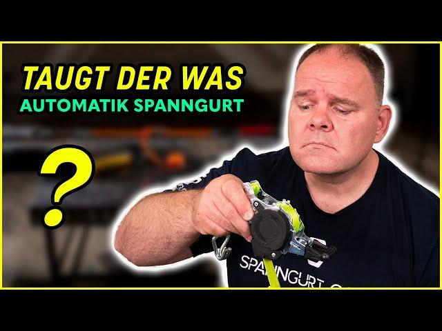  Automatik Spanngurt - Taugt er was? I Wie funktioniert der eigentlich? | Der Test