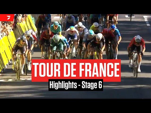 Tour de France 2024 Stage 6 Highlights