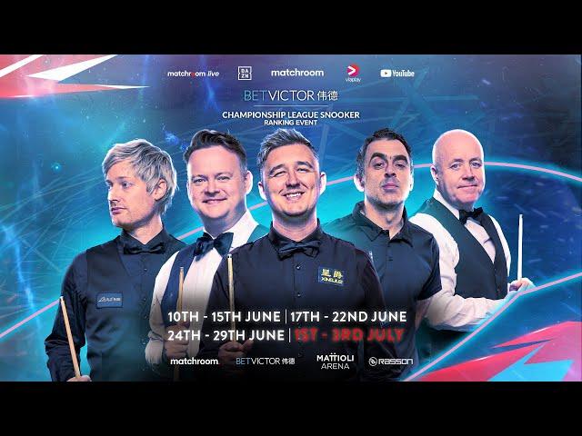 WATCH LIVE | 2024 BetVictor Championship League Snooker Ranking Edition