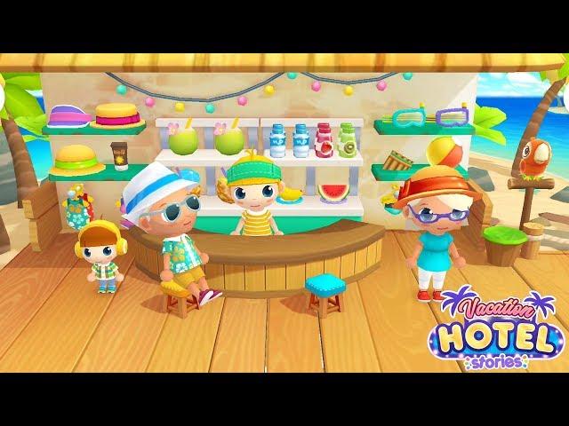 Vacation Hotel Stories | Toddlers Game #3 (Android Gameplay) | Cute Little Games