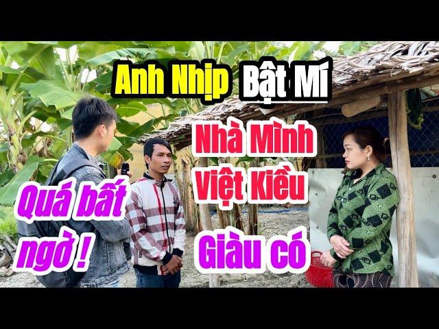 Dịu Lan phải SỬNG SỐT khi biết được Anh Nhịp là có gia đình là Việt Kiều khá giả