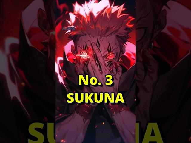 Top 5 STRONGEST Jujutsu Kaisen CHARACTERS #gojo #jujutsukaisen #sukuna