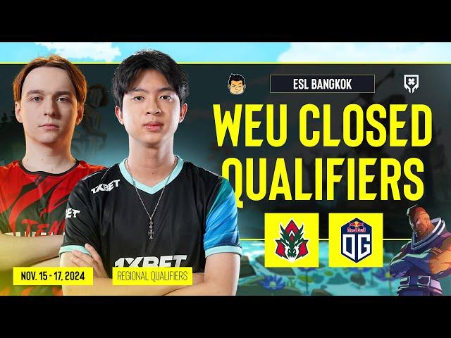 [FIL] OG vs Avulus (BO3) | ESL One Bangkok 2024 -WEU | Closed Qualifiers