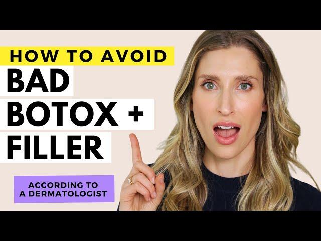 How to Avoid Bad Botox and Filler Mistakes + Find a Good Injector | Dr. Sam Ellis