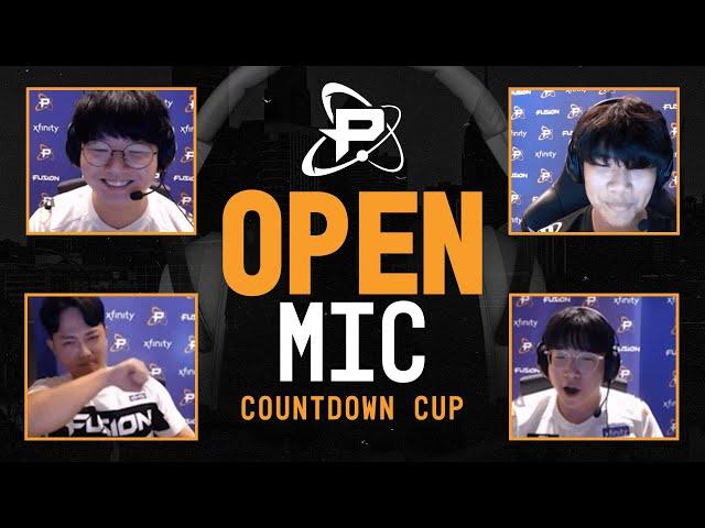 “Let’s get it" | Fusion Open Mic 2022 Overwatch League Countdown Cup Presented by Xfinity