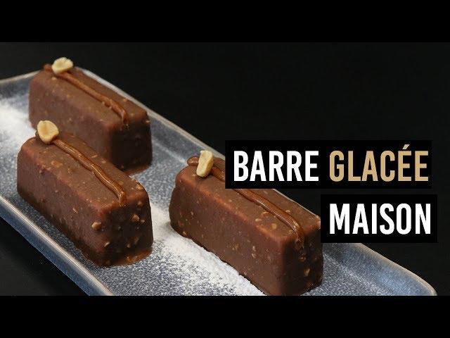 TUTO - Barre glacée caramel cacahuète & chocolat 