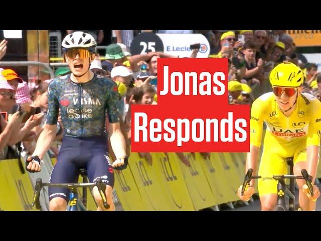 Jonas Vingegaard Strikes Back At Tadej Pogacar In Stage 11 Of Tour de France 2024