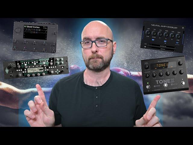 Side By Side: Tonex, Quad Cortex, N.A.M & Kemper