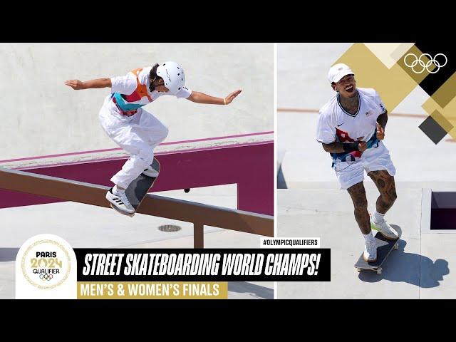  LIVE Street Skateboarding World Champs - Finals! | #RoadToParis2024