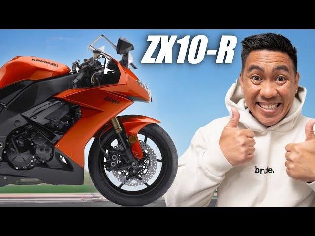 I traded my supermoto for a Kawasaki Ninja ZX10-R!