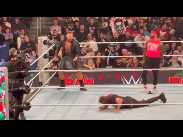 Drew Mcintyre attack on Sami Zayn on Pretapped Raw | Jey Uso Return to Save Zayn | Raw Highlights