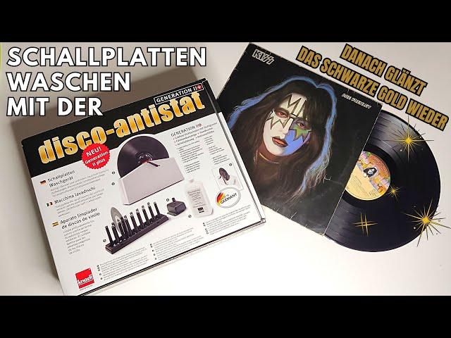 Schallplatten waschen mit der Disco-Antistat Generation 2 von Knosti | Vinyl reinigen leicht gemacht