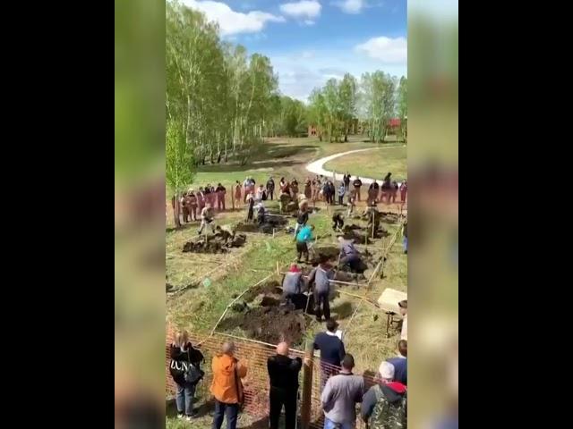 Всероссийский конкурс по копке могил
