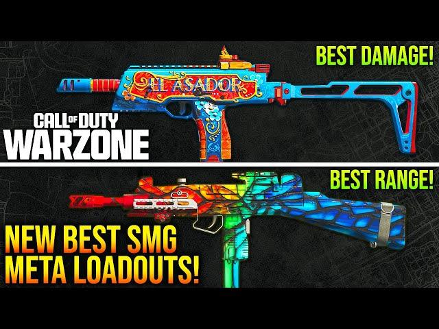 WARZONE: New Top 5 BEST SMG META LOADOUTS After Update! (WARZONE META Weapons)