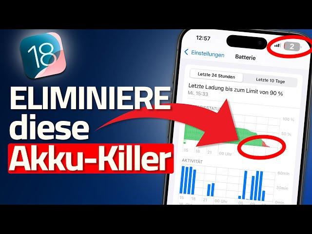 iOS 18 Akku schnell leer? Das sind die Gründe dafür