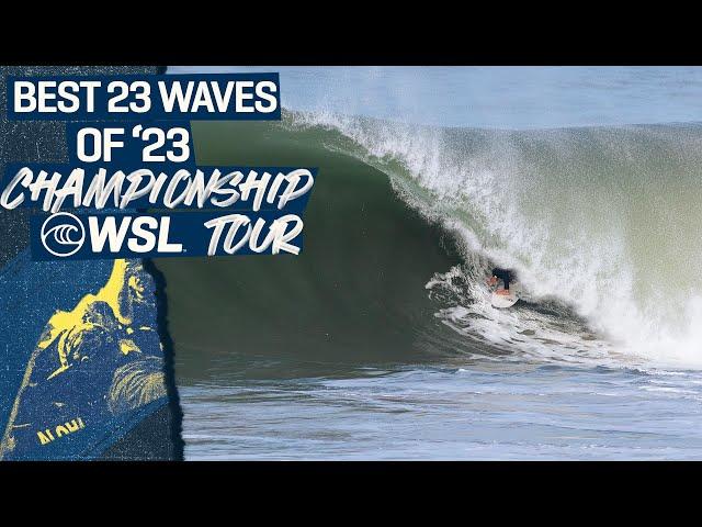 The Best 23 Waves Of The '23 WSL Championship Tour