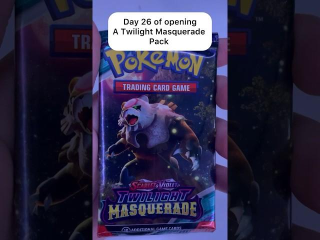 Day 26 of opening Twilight Masquerade Pokemon cards