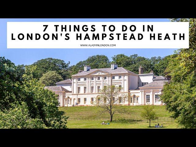 HAMPSTEAD HEATH, LONDON | Walks | Parliament Hill | Kenwood House | Hill Garden & Pergola | Ponds