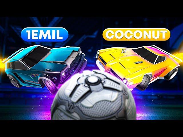 1EMIL vs JAMAICANCOCONUT! | $200 Rocket League SSL 1v1