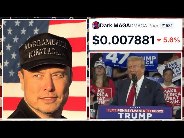 Donald Trump goes *FULL* Dark Maga, says Elon loves it