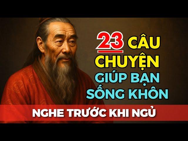 23 Câu Chuyện TRÍ TUỆ THÂM THÚY Cổ Nhân: Sinh Mệnh Do Trời, Đổi Mệnh Do Người | Triết Lý Cuộc Sống