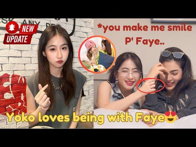 (FayeYoko) Yoko loves being with Faye.