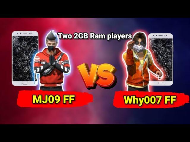 Why007 FF vs Mj09 FF | Two 2GB Ram players | who is the best @Pps23876