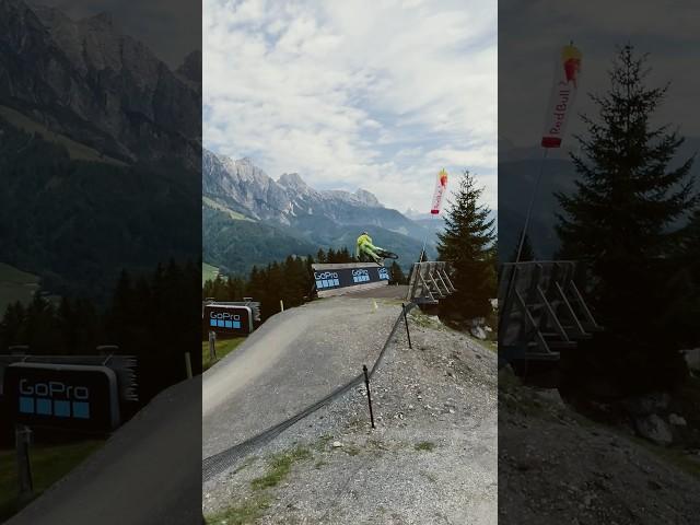 A downhill racer in the wild.