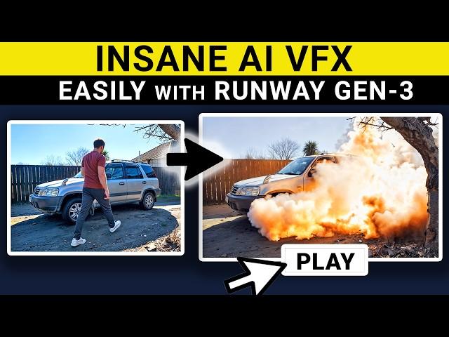 Create Ai VFX (Visual Effects) | With Runway Gen-3 | Full Tutorial