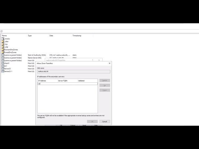 26. Install and set up Secondary DNS Server | Configure DNS Zone Transfers