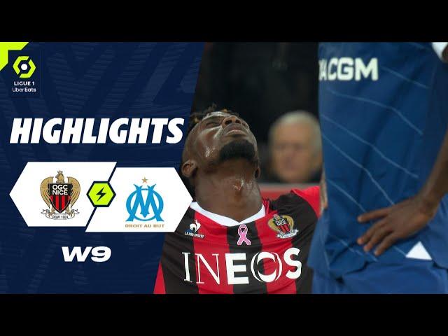 OGC NICE - OLYMPIQUE DE MARSEILLE (1 - 0) - Highlights - (OGCN - OM) / 2023-2024