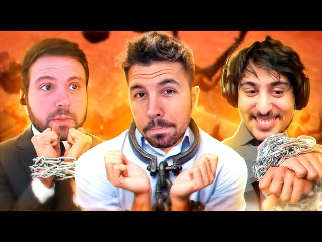 10 Años de AMISTAD a la BASURA | Chained Together | Vegetta Willy y Fargan