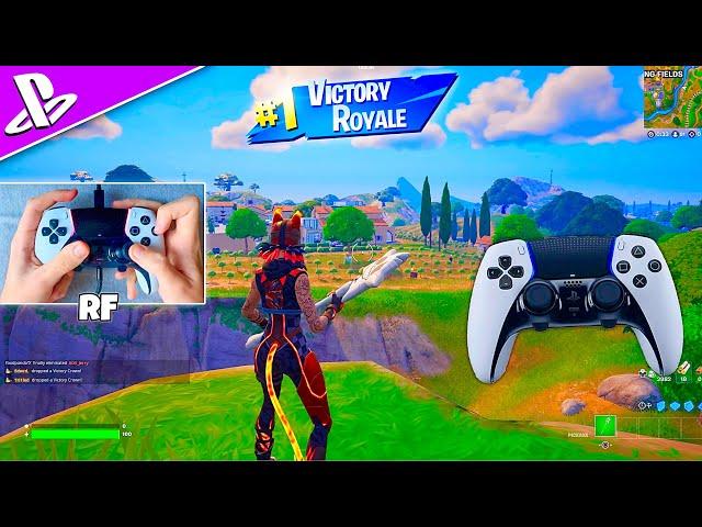 Fortnite PS5 Ranked DualSense EDGE Controller Handcam Gameplay (4K 120FPS)