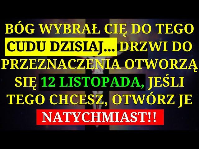 BÓG WYBRAŁ CIĘ DO TEGO CUDU DZISIAJ... | Wiadomość od Boga | #Jezus