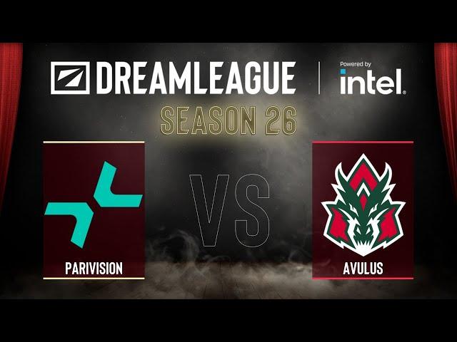 Dota2 - PARIVISION vs AVULUS - DreamLeague Season 26 - Group B