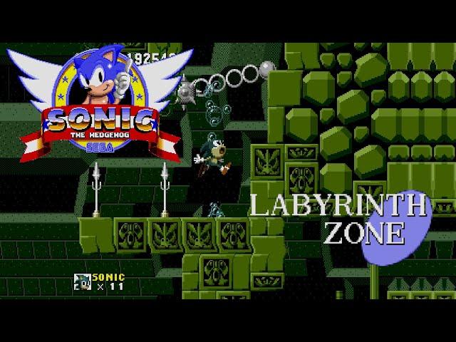 Sonic The Hedgehog  Labyrinth Zone ( Fail ) ‍️