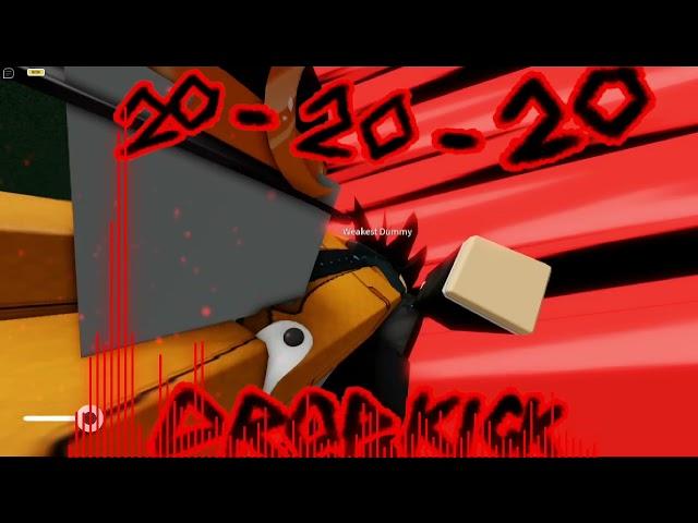 Roblox - The Strongest Battlegrounds - KJ 20-20-20 Dropkick [Full]