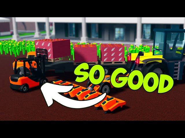 New Forklift Is So Good! Roblox Farming and Friends!