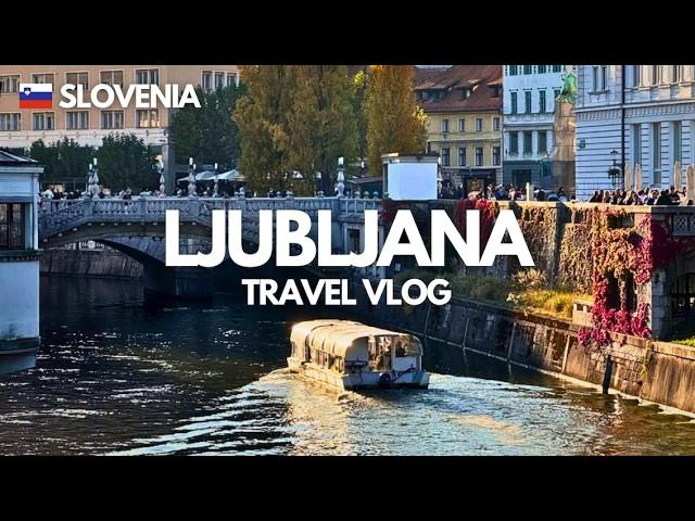 [Day 2 noon] Ljubljana Travel Vlog – Dragons, Castles, Marathon and Must-Try Food