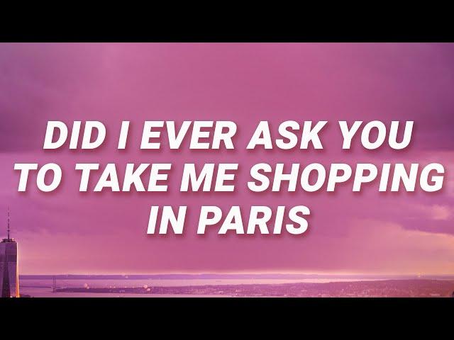 Summer Walker - Did I ever ask you to take me shopping in Paris (Playing Games) (Lyrics)