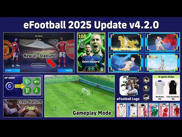 All New Changes in eFootball 2025 Mobile v4.2.0 Update [ Confirmed ] 