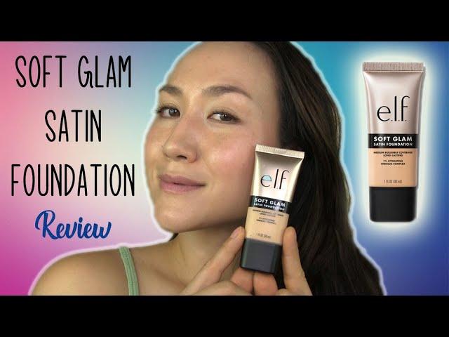 ELF SOFT GLOW Satin Foundation // Review & Wear Test