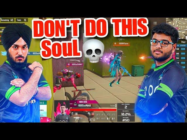 iQOOSouL Don't Do This!!!!!️ SouL Vs 2xOfficial Champion's Drop Fight  SouL Unstoppable  SouLRony