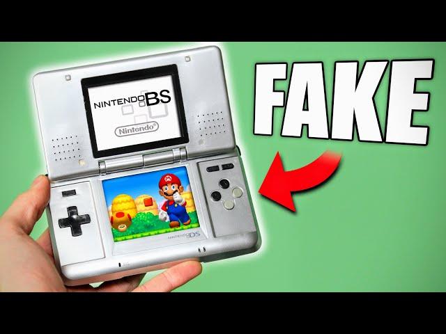 FAKE Nintendo DS from China!