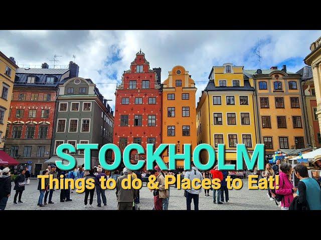 WHY WE LOVE STOCKHOLM! Places to Visit, Fun Things to Do & Delicious Swedish Restaurants!