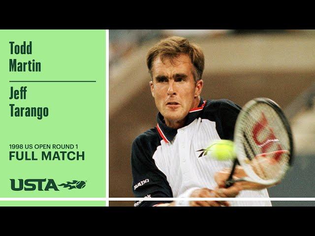 Todd Martin vs. Jeff Tarango Full Match | 1998 US Open Round 1