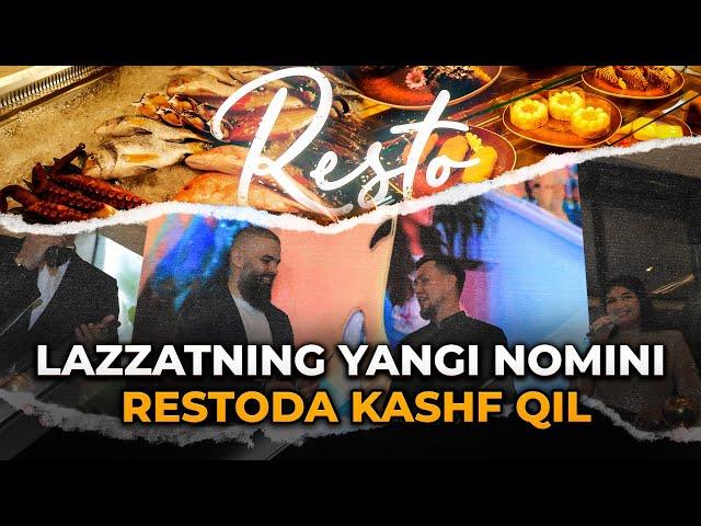 LAZZATNING YANGI NOMINI RESTODA KASHF QIL