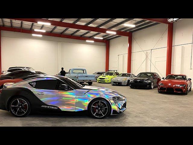 1 Million Dollar SUPER CAR WAREHOUSE!