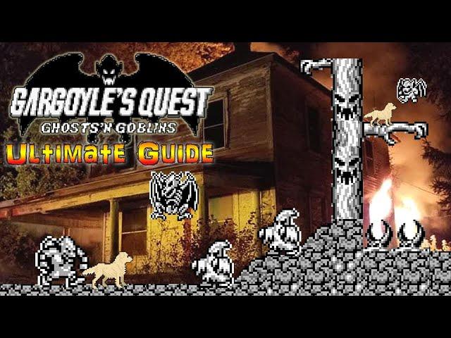 #GargoylesQuest Gargoyle's Quest - Game Boy - ULTIMATE GUIDE - ALL Areas, ALL Items, ALL Bosses 100%