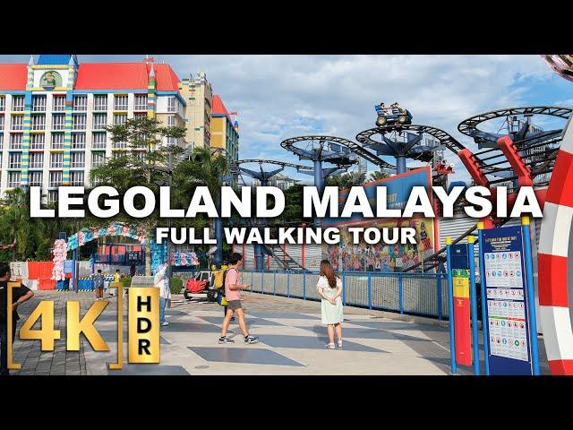 Full Tour at Legoland Malaysia and Sea Life Aquarium | The Largest Legoland in Asia! | Walking Tour